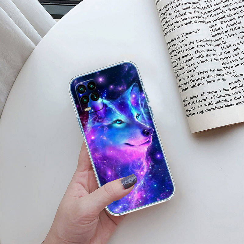 MH148 Animal Wolf Phone Case for Motorola Edge 20 30 S30 40 50 Fusion Lite Plus Pro Neo Ultra One Power Action Macro Hyper Vision Zoom