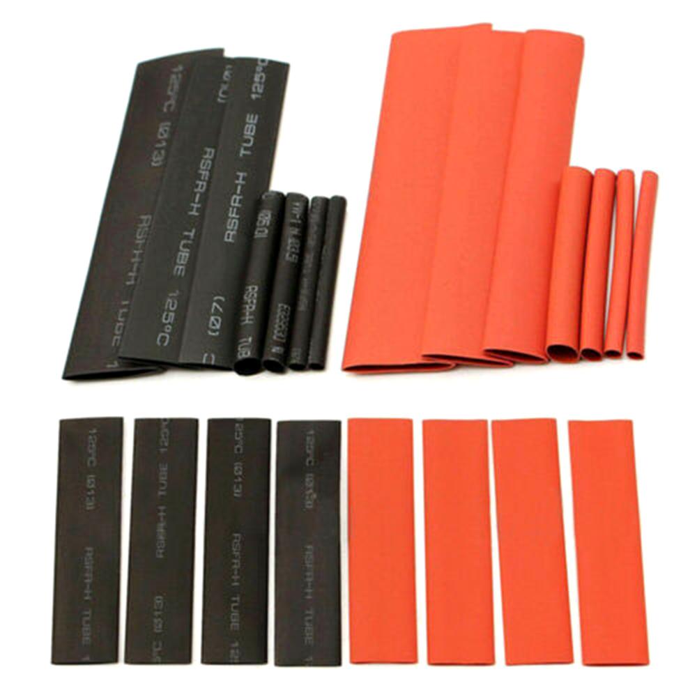 127STUKS 2:1 Krimpkous Sleeve Wikkel Draad Kabel Assortiment Kit Draagbaar
