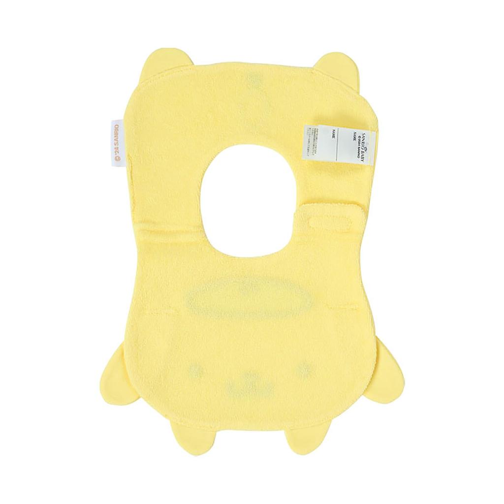 Baby Character Shaped Bib Pompompurin Baby Meal Apron Gift Cotton Soft Organic Cotton Baby Gift 019241 [Sanrio] 100%