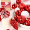 65Pcs Christmas Ball Decorations Shatterproof Balls Halloween Tree Decorations Decorative Ornaments Tree Wreath