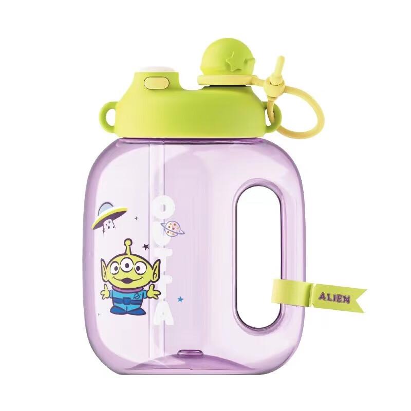 GEMEI Disney Toy Story Alien Tritan Straw Water Bottle