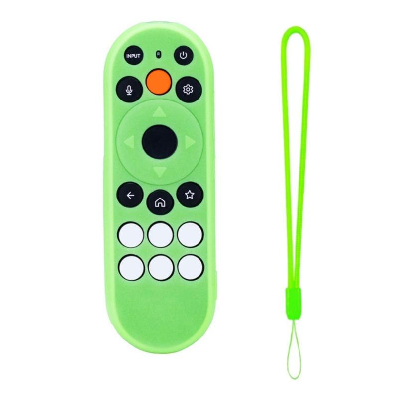 Remote Silicone Case Protective Skin Sleeve Antidop With Lanyard for XRT290 HDTV Voice Remote Control Accessories