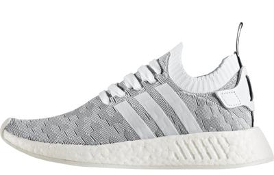 Wmns NMD_R2 Primeknit 'White Black Pink' Women's BY9520