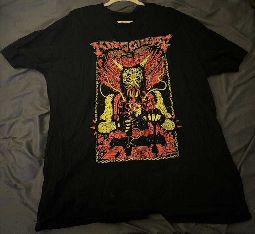 King Gizzard amp; The Lizard Wizard Waspman Tshirt Unisex Cotton Tee S4XL Unisex T-Shirt M