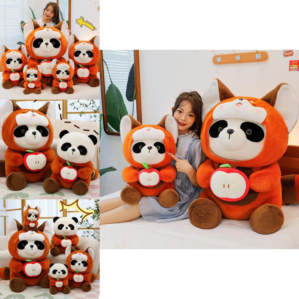 Cute Bear Plush Pillow Soft Pp Cotton Stuffed Toy For Adorable Gifts And Decorations