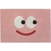 Silk Ring Floor Mat, PVC Soil Wear-Resistant Cartoon Carpet For Entryway Decor, Easy-Clean Household Doormat