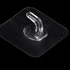 5Pcs Super Glue Hook Transparent Strong Self Adhesive Wall Hangers For Kitchen