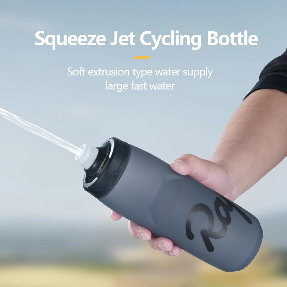 OLIKEI 2024 NOVÁ Cyklistická láhev na vodu 750ml Nepropustná Squeeze Jet Uzamykatelná cyklistická láhev na vodu Sportovní kelímek na vodu s krytem proti prachu