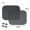 2Pcs Auto Protector Reflector Sun Shade Visor Windshield Car Sunshade Covers Windscreen Folding