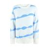 Women's Casual Fashion 2022 Long Sleeved Knitting Contrast Color Sweater Top