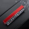 Car Phone Number Temporary Car Parking Card Plate Luminous Phone Number Holder Hidden Parking Telephone Number Plate Accessories