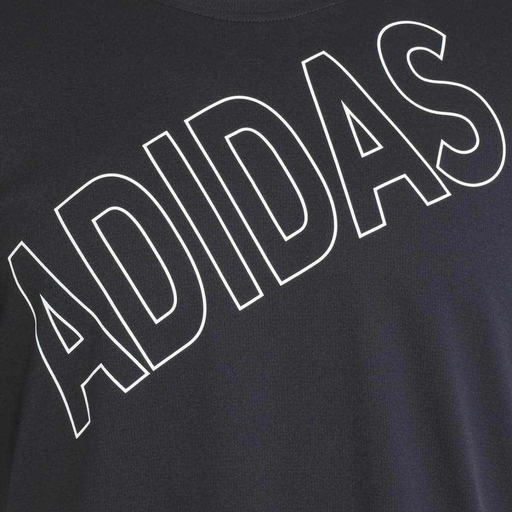 Adidas COOL TRN Kortärmad med Stor Vit Storlek M Herr T-shirt Logotyp, (ODS83) (KK7214)