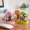 Non-toxic Mini Cherry Blossom Tree House Building Block Toys Educational Kids Toys Sakura Bonsai Decorations Mother's Day Gift