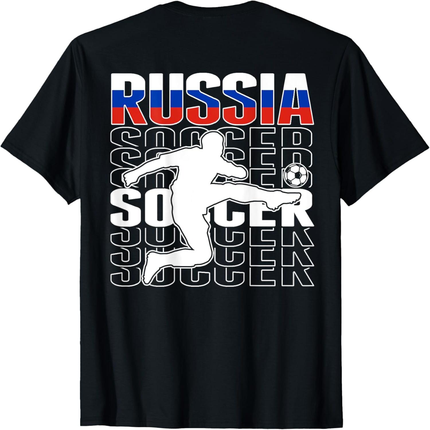 Russia Soccer Fans Jersey - Proud Russian Football Lovers T-Shirt S