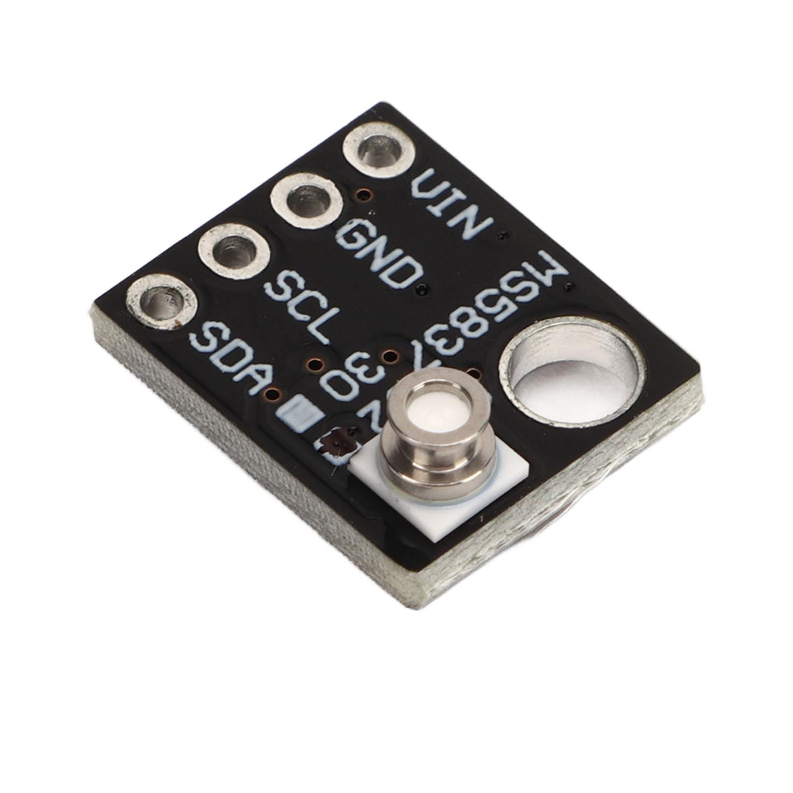 

Датчик тиску газу та рідини GY MS5837 Роздільна здатність 0,2 мбар 24 біти 300 до 1200 мбар Швидке перетворення Модуль датчика тиску