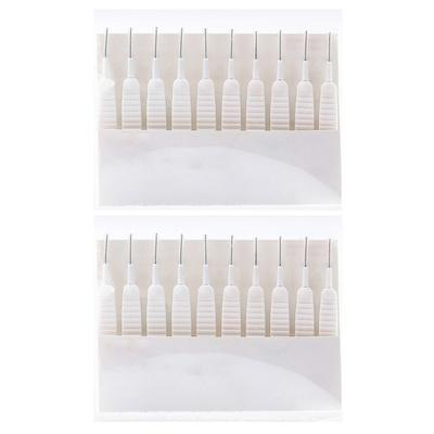 20Pcs Shower Head Cleaners Lightweight Tiny Size Anti-Clogging Shower Head Hole Cleaning Dredge Brushes Bathroom Supplies