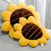 Warm Chair Cushion Comfortable Chair Pillow Chair Pad Sunflower Cushion  Home