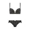 Triumph Web Exclusive Smooth Bra Panty Sexy M014 Size B80L & Set, Women's Underwear, (Black),