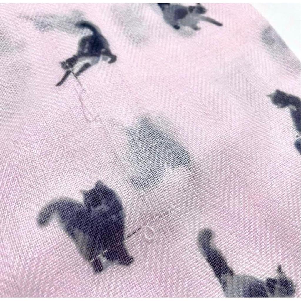 Used Reason for discount, new, PAUL&JOE, stole, cat, pink