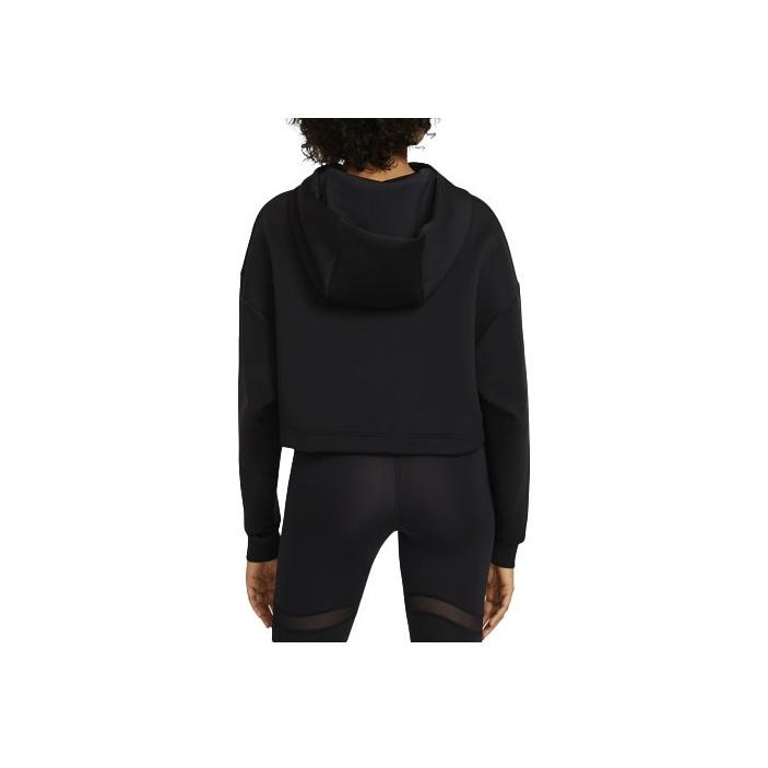 Nike Pro Solid Logo Training Hoodie Women Hoodies Black DA0531-010