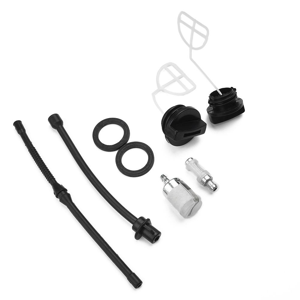 45CC 52CC Fuel Filter Set 58CC 4500 Chainsaw Hose Pipe Line Cover Tube