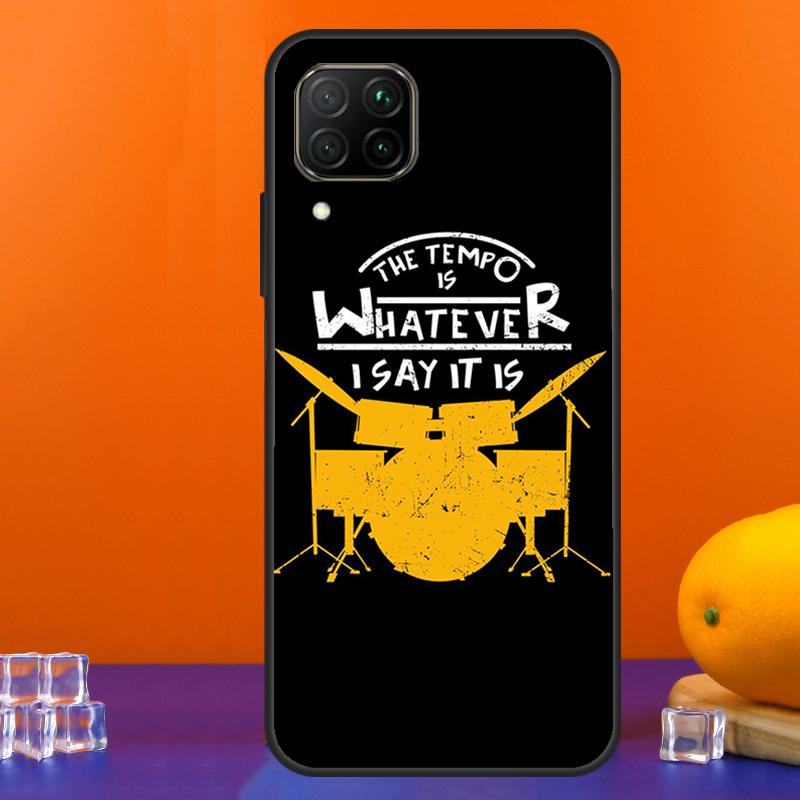 Drum Drummer Music DJ For Huawei Nova 7i 8i 11i 12i 12s 9 10 SE Y91 Y90 Y60 Y70 Y72 Y61 P30 P40 Lite P60 Pro Case