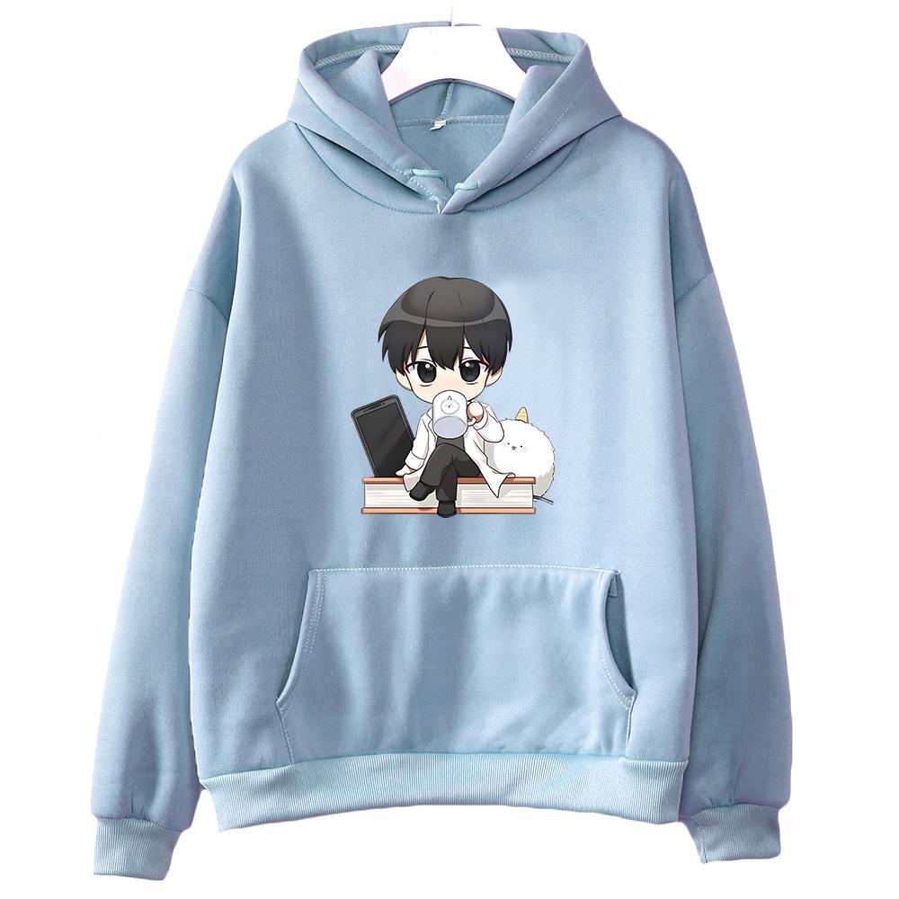 Omniscient Reader Korean Manga Hoodies Print Clothes for Winter Fleece Soft Long Sleeve Sweatshirts Women Cartoon Graphic Hoodie