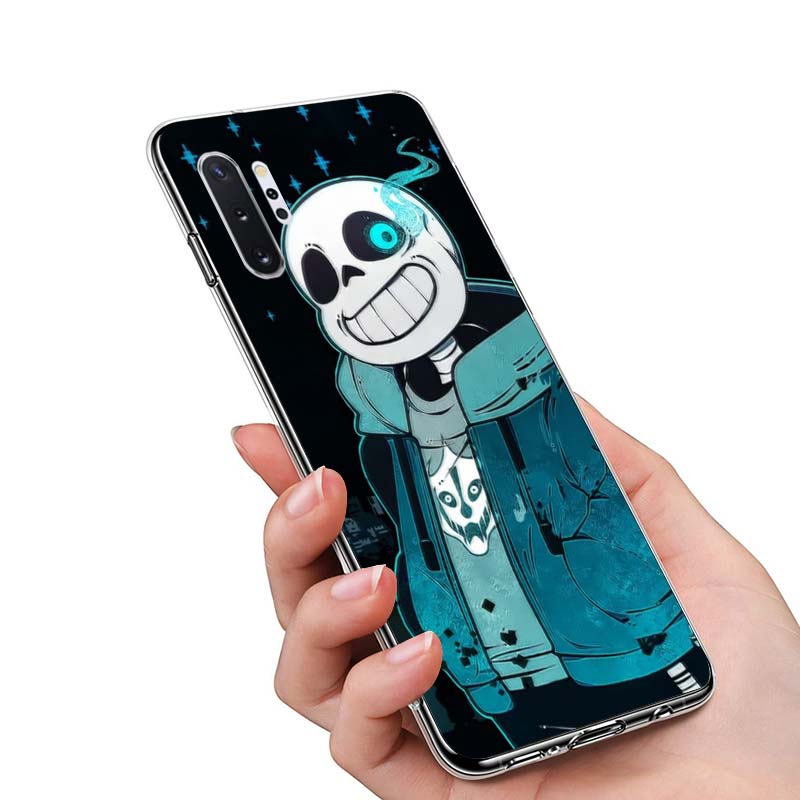 Undertale Papyrus För Samsung Galaxy Note 20 10 9 8 Plus Ultra Lite M21 M31 M31S M10S M20 M21 M32 M12 Mobilskal
