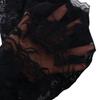 Romantischer Mantilla-Schleier D-Form Damen-Schal Traditioneller Vintage-Spitzen-Schleier Hochzeitszeremonie