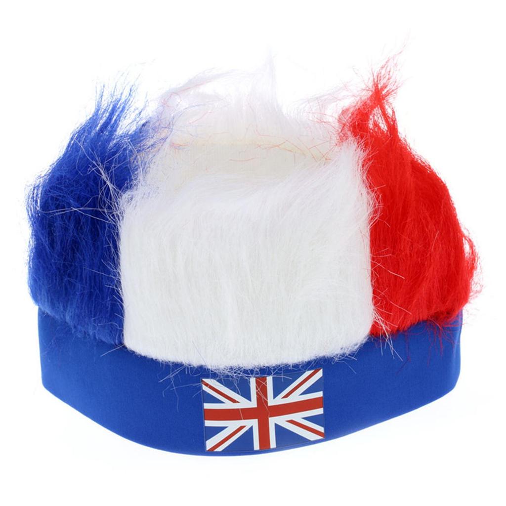 Satın alın Union Jack Hats Jubilee Hats Union Jack Wig Head Cover