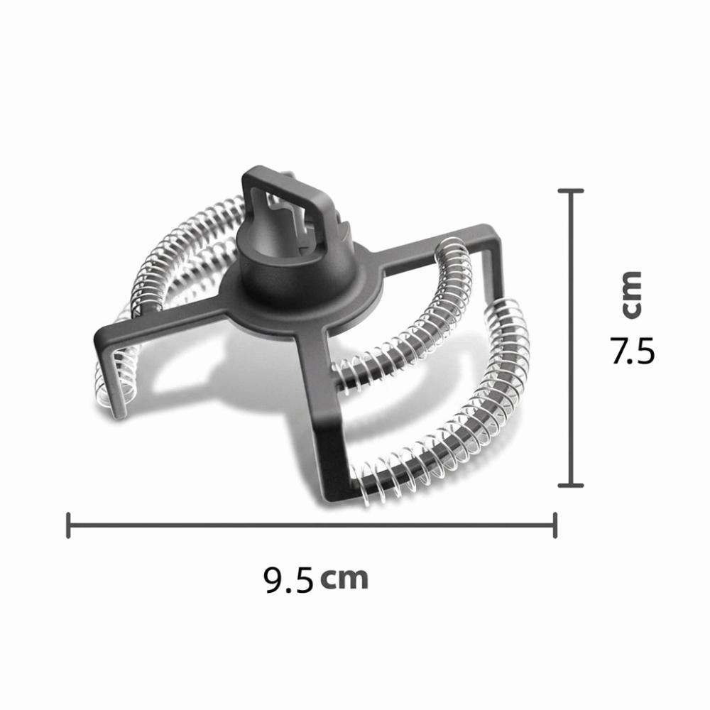 

Easy To Install Milk Frother Kitchen Tool for Thermomix TM7/5/6/31 Beverage Preparation серый