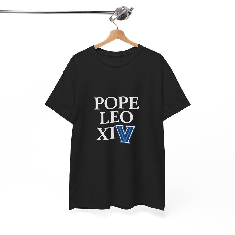 

Pope Leo XIV Pope Leo Villanova Catholic Gifts Villanova Fan Gear T-shirt Unisex T-Shirt XXXXL