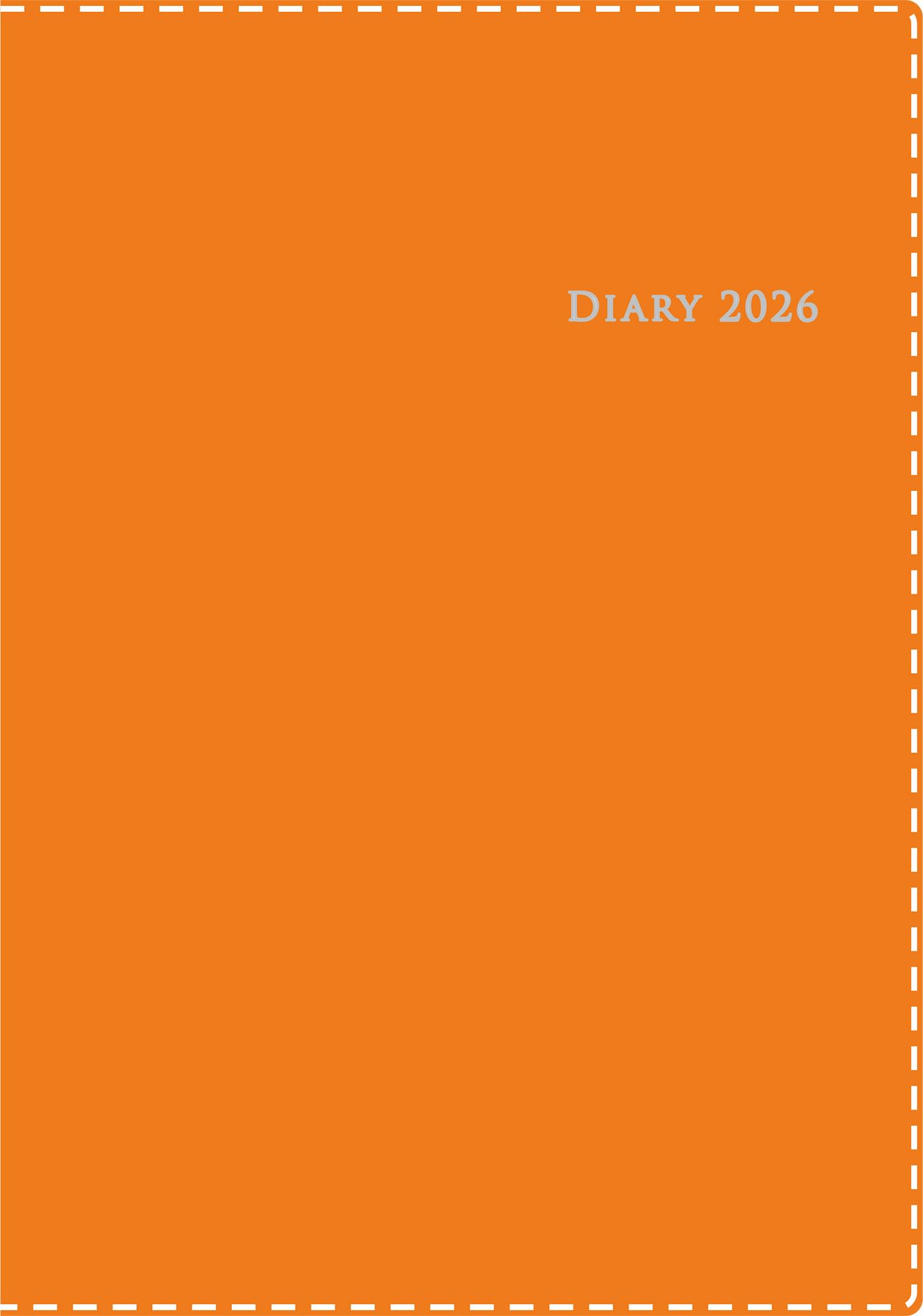 Takahashi 2026 April A5 Weekly Desk Casual Size 964 Planner, Start, Diary, 4, Orange, No.