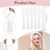 6Pcs Resuable Cosmetic Spatula, Mask Applicator Tool Small Plastic Makeup Face Mask Spatula, Creams Mixing, Skincare or Scraping Jars, Face Brush