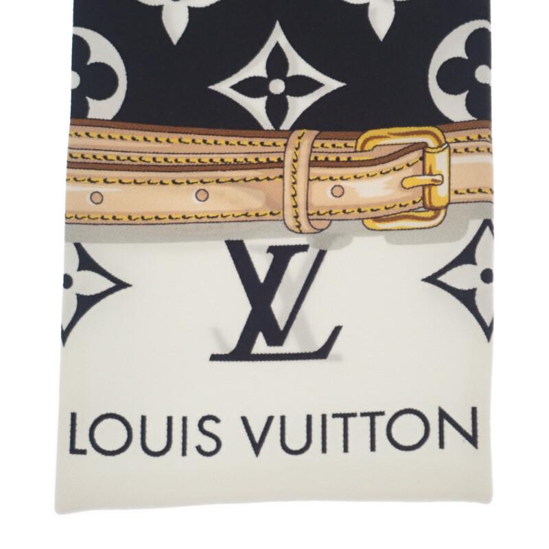 LOUIS VUITTON  M78656 scarf Noir silk Women
