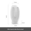 HA Nordic Abstract Human Face Ceramic Utensil Holder