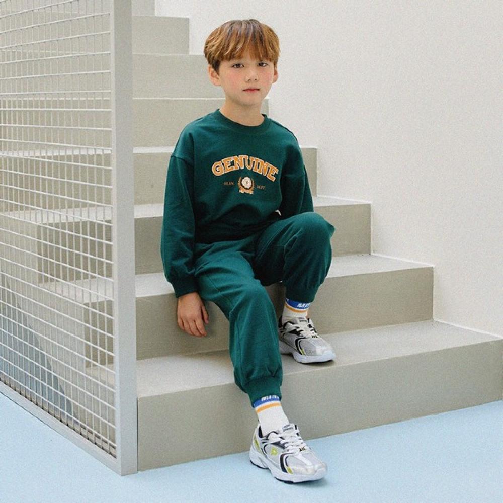 

Свитшот с логотипом Olivan и брюки Зеленый painted/150