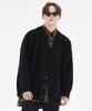Cpgn Studio Heavy Overfit Lambswool Cardigan Black