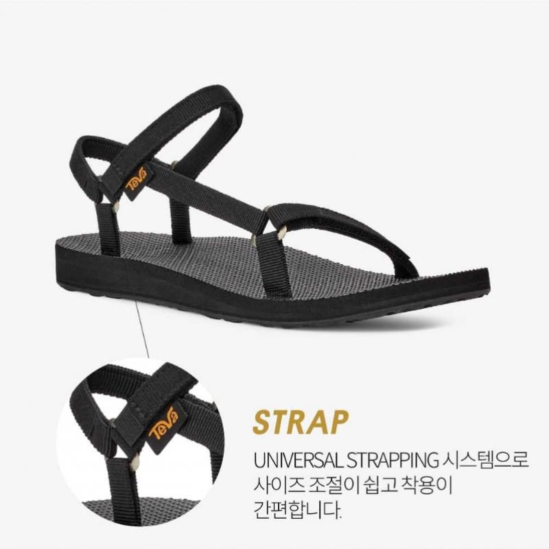 Teva Women Original Universal Slim Black Stvf2510110 Blk