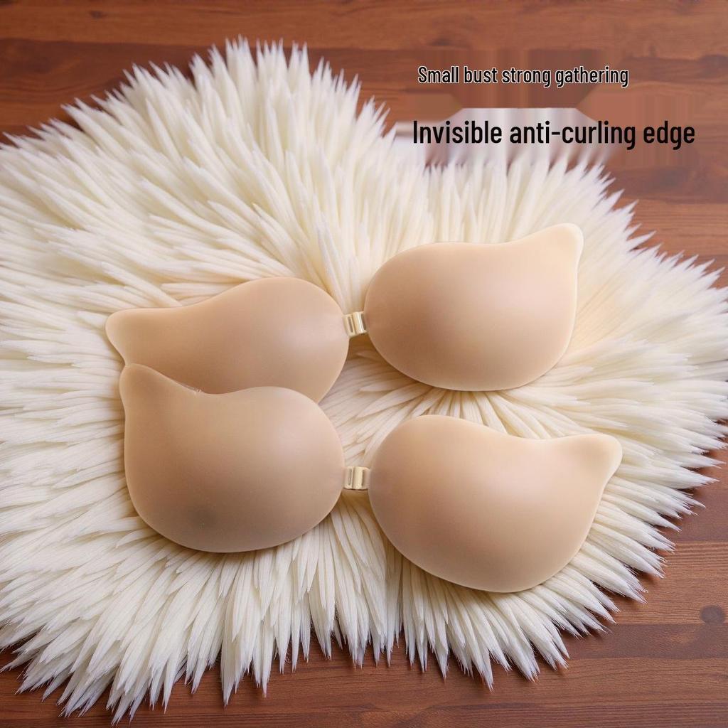Bikini Waterproof Silicone Lift Pasties: Invisible Strapless Nipple Covers for Enhanced Look