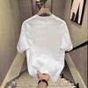 Men's Short-Sleeve Summer New Casual Printed Cotton T-Shirt Top