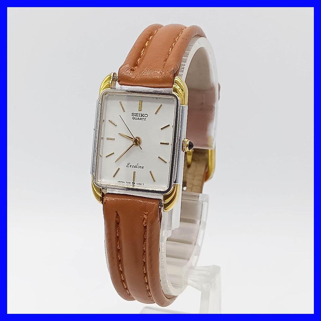 [USED] 388 SEIKO Exceline Quartz Watch with Free Shipping and Replaced Battery