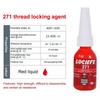 243 271 272 10ml Threadlocker Adhesive Medium Strength Glue Cured Screw Quickly Temperature Locking Thread Anti-loose Agent O4B3