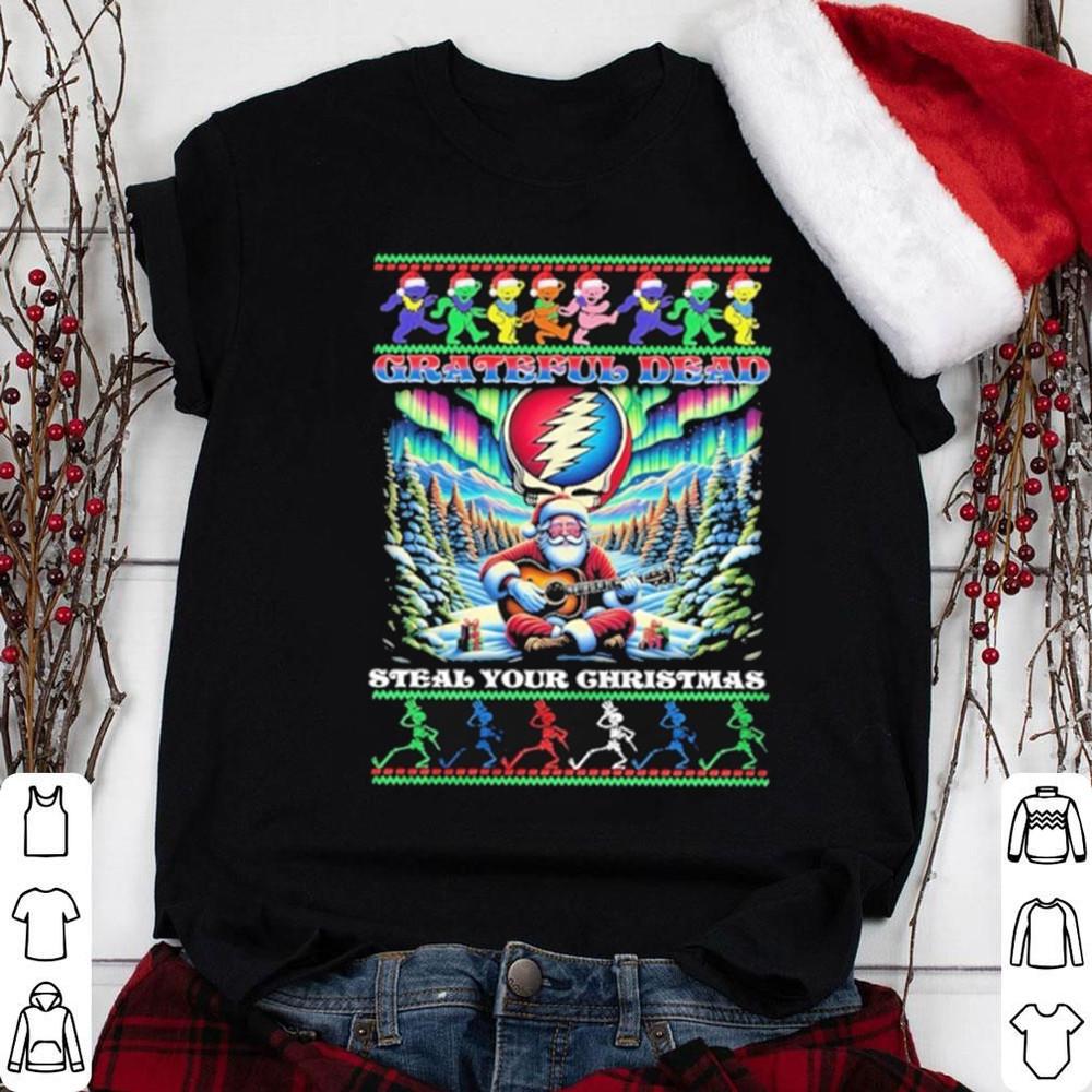 Gratful Deaad Steal Your Christmas Unisex Cotton T-Shirt S-5XL S208 Unisex T-Shirt M