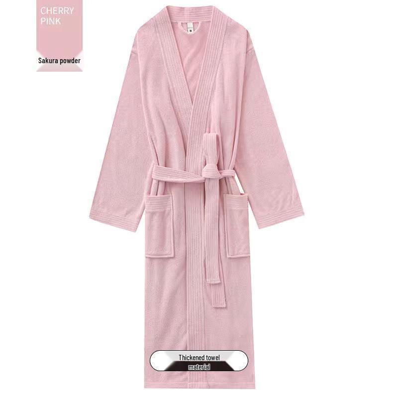 G5U Women's Long Bathrobe - Absorbent, Quick-Dry, Hotel-Style Towel Robe