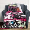 1Pc Monster High Creatures Blanket For Couch Bed Plush Cozy Fuzzy Blanket Super Soft Warm Blankets For Fall And Winter 091829