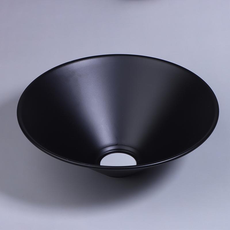 Black Iron Lampshade American Retro Industrial Style Chandelier Wall Lamp Table Lamp Lampshade For Restaurant Clothing Store