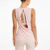 PUMA Studio Yoga Series Tank Tops Women's Light Pink Straight Fit 520225-27