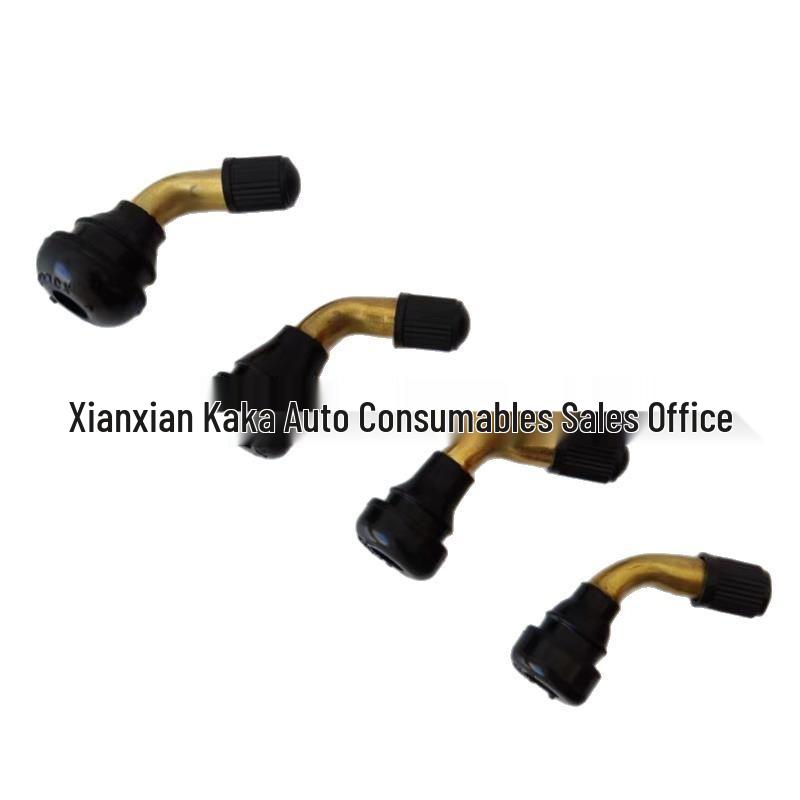 Leakproof Bent Tubeless Tire Valve for EVs and Motorcycles PVR50/PVR70