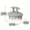 Silicone Scalp Hair Massage Brush Shampoo Massage Comb Bath Wash Hair Care Root Scalp Massager Shower Brush Salon Hair Tool